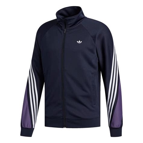 adidas jacke schwarz lila streifen|lila Jacken .